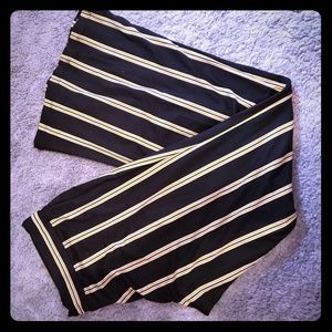 Wide leg pull on pants